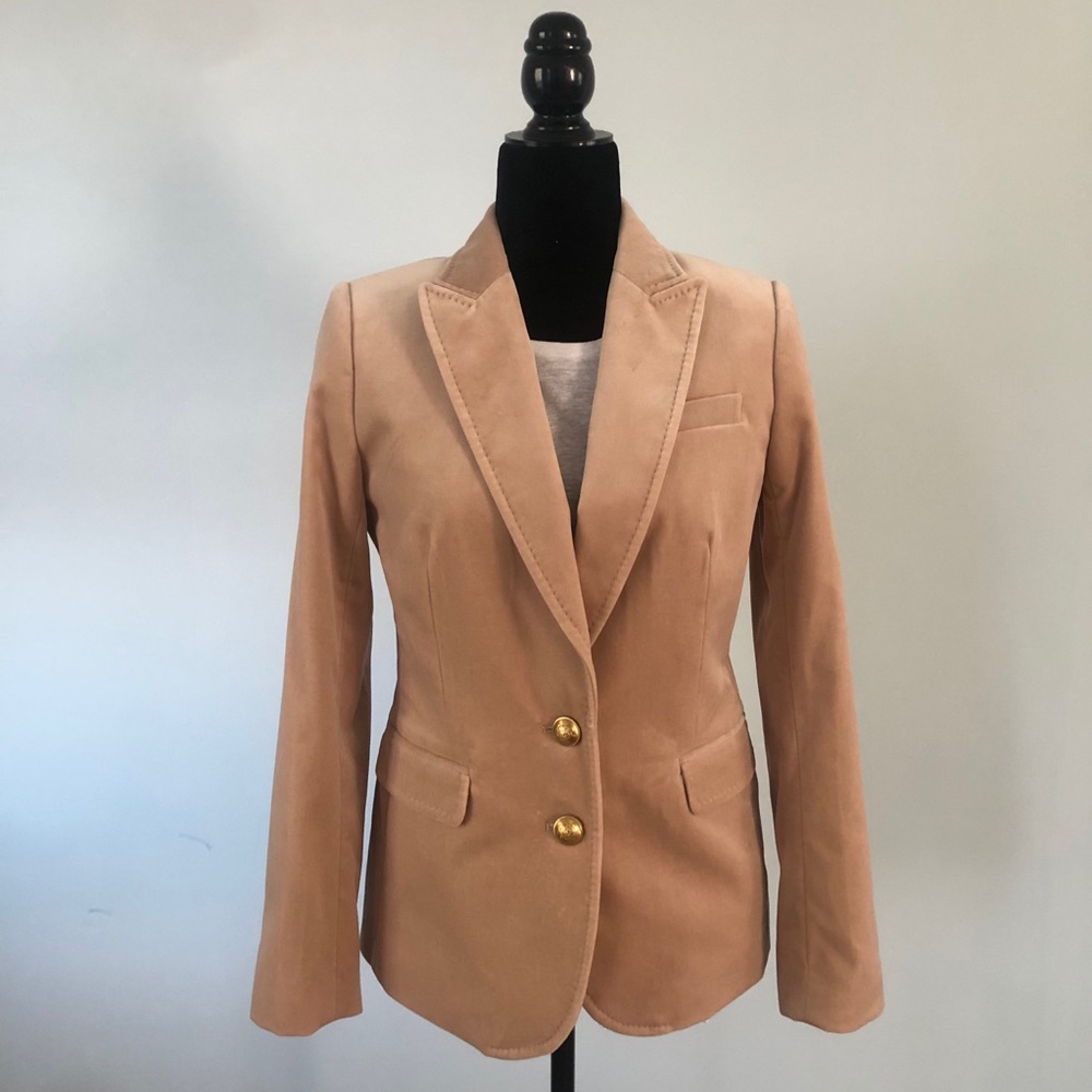 J. Crew Velvet Blazer